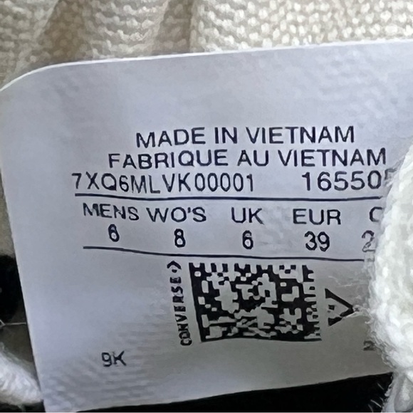 Converse All Star Rainbow Glitter Lo-Pro Lace-Up Sneakers Women's Size 8 - Picture 10 of 10